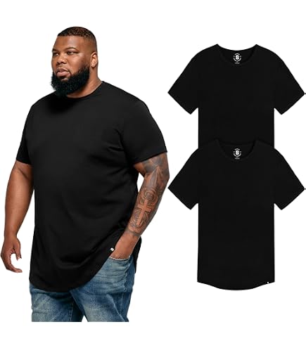 Big and Tall Color t Shirts (3X, Black) | Amazon.com